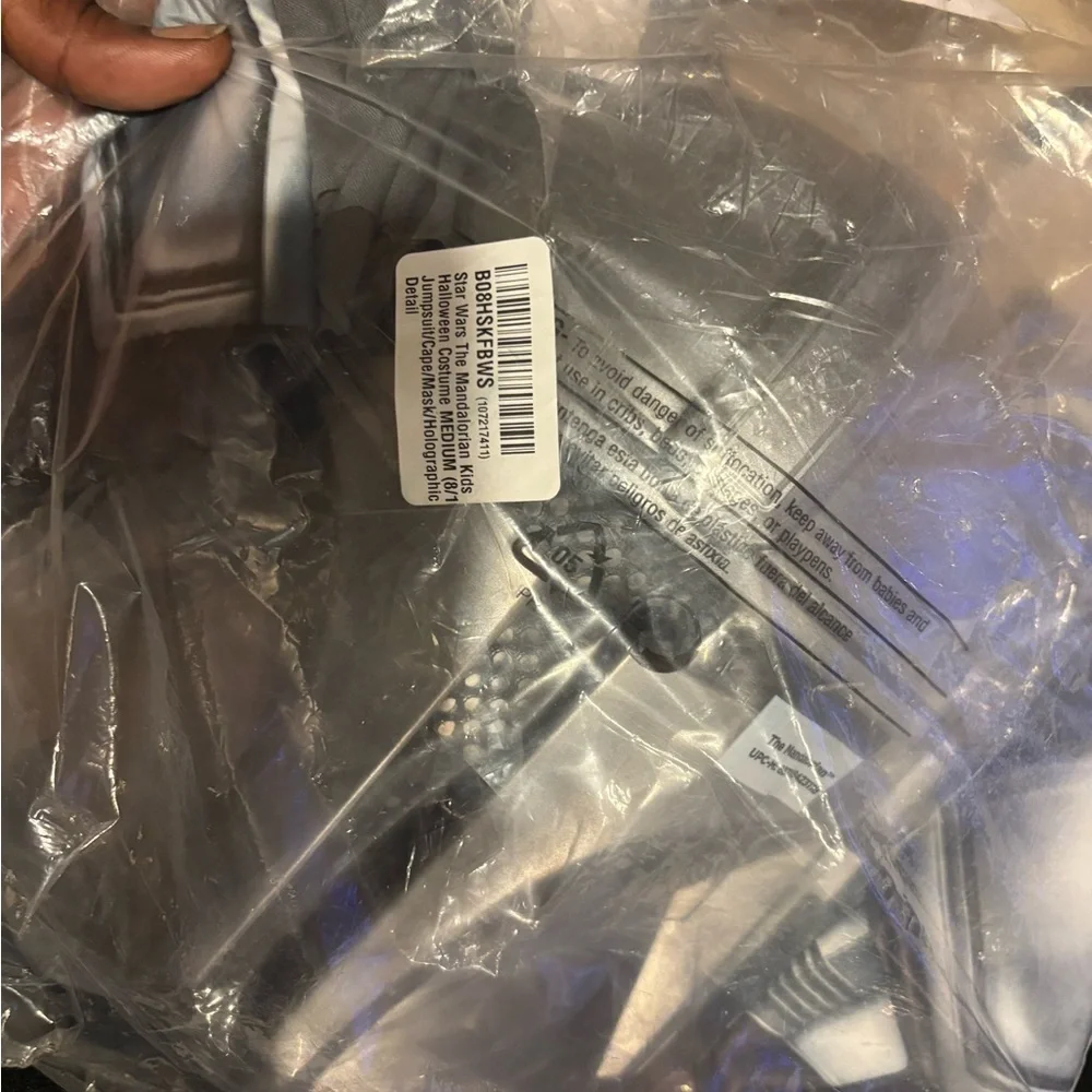 Star Wars Silver and Black Mandalorian Gear